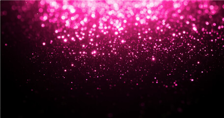 Pink glitter abstract background with sparkles 