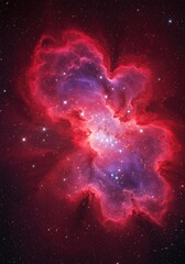 Wall Mural - nebula and galaxies in space. abstract cosmos background