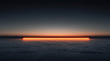 Poster - Abstract art background concept. A stunning landscape showcasing a vibrant sunset over a calm, reflective horizon.