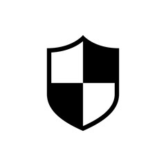 Fototapete - Shield, protection icon in generic design. Secure guard concept