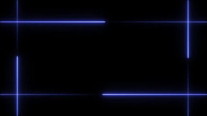 Abstract glowing neon lights blinking lines moving animation. colorful neon line moving on a black background. abstract neon moving up screen saver, background.