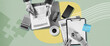 © stokkete - Business people working together creative collage
