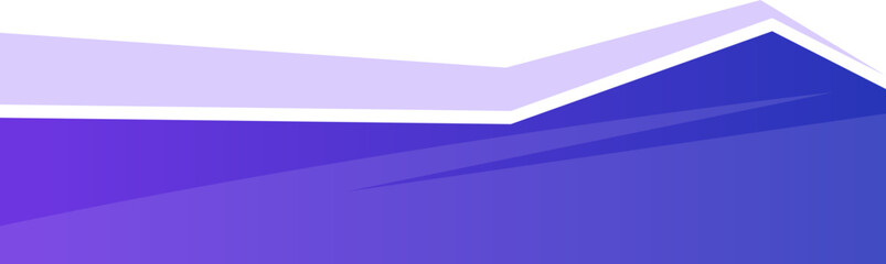 Wall Mural - Gradient Modern Footer