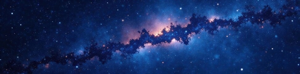 celestial canvas with twinkling stars against a dark background, celestial, cosmos