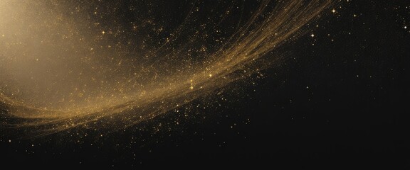 Wall Mural - abstract magic white and gold dust beautiful background