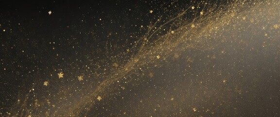 Wall Mural - abstract magic white and gold dust beautiful background