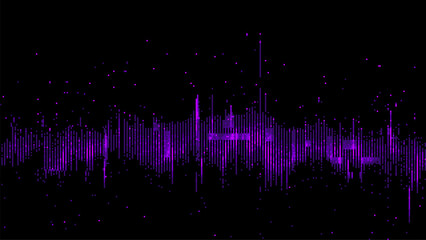 Wall Mural - abstract glitch effect background. digital art. pixel glitch texture. digital distortion and noise e