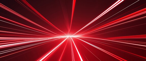 Wall Mural - red diagonal streaks light rays on red dark background motion and energy concept modern and futurist