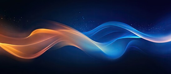 Wall Mural - abstract fluidic waves