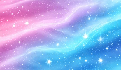Wall Mural - colorful galaxy background for graphic design, space theme with stars and nebulae