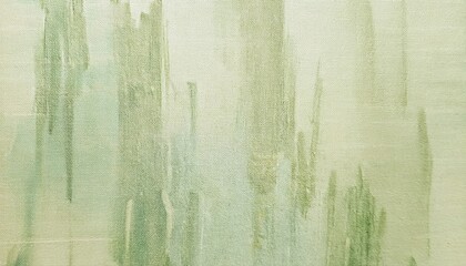 Aufkleber - textured green abstract painted canvas with soft brush strokes and subtle gradient for background, designs, or art projects

