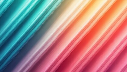 Aufkleber - Colorful diagonal stripes background. Abstract stripe pattern with gradient from red to blue. Lines, geometry, textile. Modern simple retro design element. Decorative shape print, template with light
