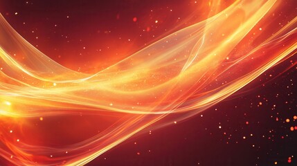 Fototapete - Dynamic fire-inspired background with red and orange flames creating an energetic atmosphere for creative designs and visuals