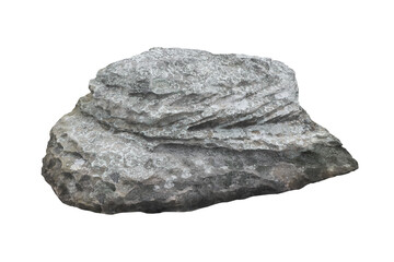 Wall Mural - rock isolated transparency background.
