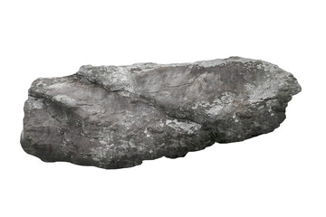 Wall Mural - rock isolated transparency background.