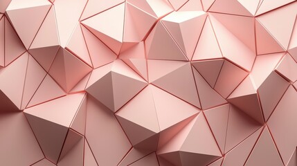 Sticker - geometric pink light background with rose gradient pattern for artistic and modern designs