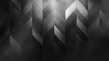 Wall Mural - elegant grey and silver zigzag triangle pattern on cool background for modern design inspiration