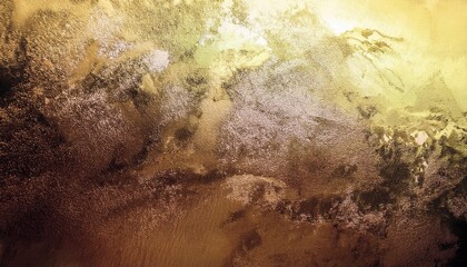 Poster - luxurious golden texture with abstract rough metallic surface, shimmering gold and brown tones for background and design

