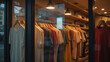 © Oran - Stylish clothing display in boutique showcasing various t shirts