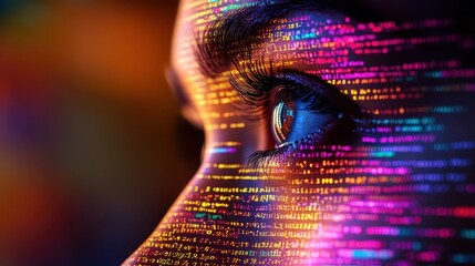 ai ethics ensuring inclusive innovation, merging human values with cuttingedge technology close up, 
