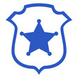© Julie - police star badge