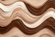 © Tang - Smooth Waves of Earthy Tones in Abstract Design for Backgrounds