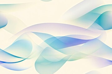 Wall Mural - abstract pastel colors creating smooth waves background