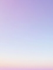 Poster - Smooth gradient transitioning from lavender to pale blue creates a calm backdrop for tranquil reflections and meditative thoughts in a serene setting