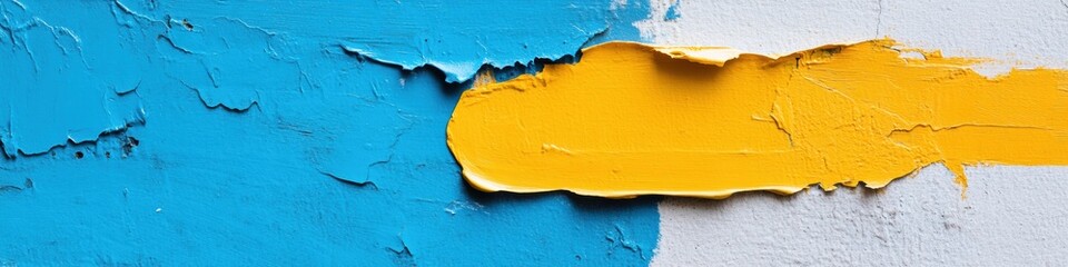 Aufkleber - Urban Texture Revolution Vibrant Torn Paper Layers Showcasing Creative Design Dynamics - Minimalist Graphic Art and Digital Branding Inspiration