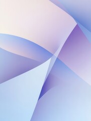 Poster - Serene gradient background with lavender and pale blue hues for tranquil spaces and mindful moments
