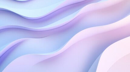 Leinwandbilder - Serene lavender to pale blue gradient background creating a calm and meditative atmosphere perfect for relaxation and reflection