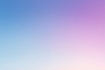 Poster - Serene gradient background transitioning from lavender to pale blue ideal for calming design projects and mindful practices