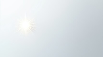 Wall Mural - a bright spot on a white background, with a minimalistic and clean look emphasizing the area of focu