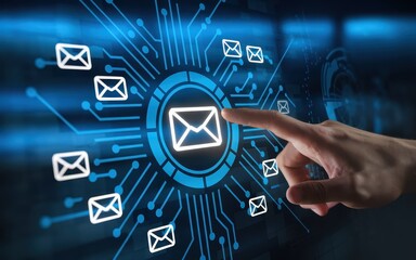 digital email communication: global network of instant messaging and correspondence