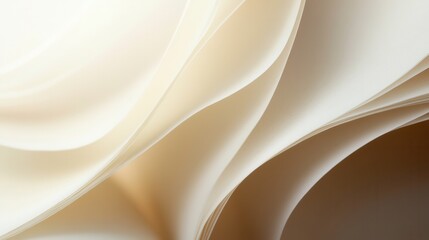 Aufkleber - Elegant book page texture with golden ratio fold inviting scholarly exploration in cream and brown tones