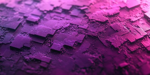 Wall Mural - abstract geometric patterns with a vibrant purple and pink color scheme showcasing intricate texture