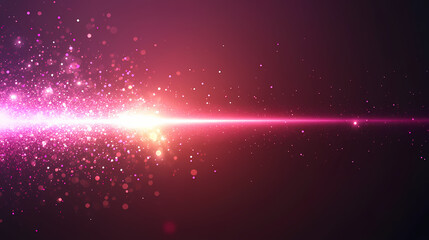 Wall Mural - Neon speed rays abstract background. a burst of pink light energy. Radiance Burst. Illustration