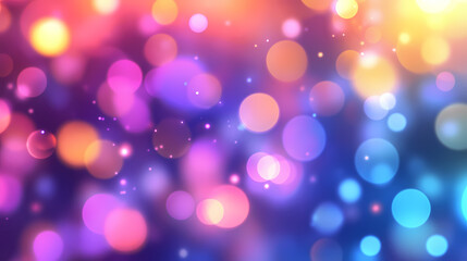 Wall Mural - Abstract glowing blurred background - light effects. Vivid Glare. Illustration
