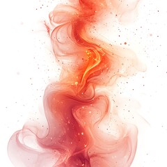 Wall Mural - Explosive Swirl Flame Energy Design high resolution hd wallpaper