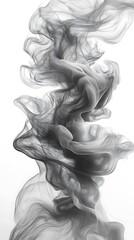 Wall Mural - Fluid Smoke Motion Abstract high resolution hd design