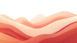 © kageyama - soft flowing waves of warm colors primarily in shades of red and peach creating an abstract landscape that evokes a sense of calm and serenity