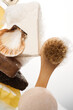 © DZ FILM/Stocksy - Still life from hygiene products