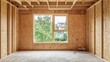 © Pannee - A construction site featuring OSB wall panels in an unfinished house.