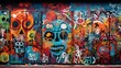 © sevector - urban scary wall