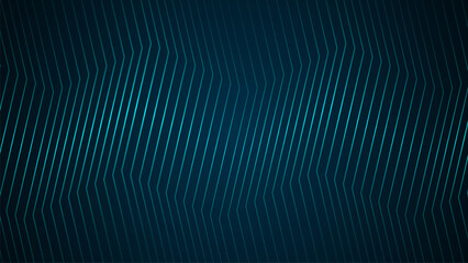 Wall Mural - A dark background with neatly arranged zigzag lines looks dimensional.