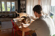 © Alba Vitta Studio/Stocksy - Man Solving Puzzle