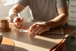 © Alba Vitta Studio/Stocksy - Man Solving Puzzle
