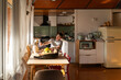 © Alba Vitta Studio/Stocksy - Home cat man