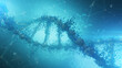 © Bernt Moss/Stocksy - DNA molecule background