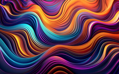 Wall Mural - Abstract coloring background of the gradient with visual wave, twirl and lighting effects